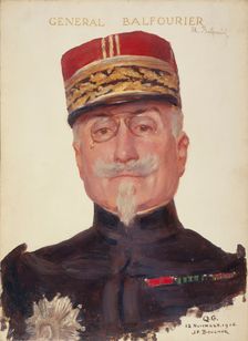 Portrait of General Maurice Balfourier (1852-1933), 12–11–1916. Creator: Joseph Felix Bouchor