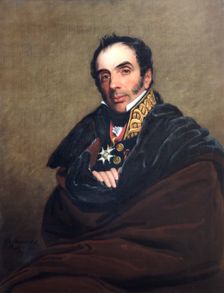 Portrait of General Miguel Ricardo da Alava, Spanish soldier, 1818. Artist: George Dawe