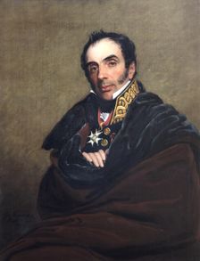 Portrait of General Miguel Ricardo da Alava, Spanish soldier, 1818. Artist: George Dawe