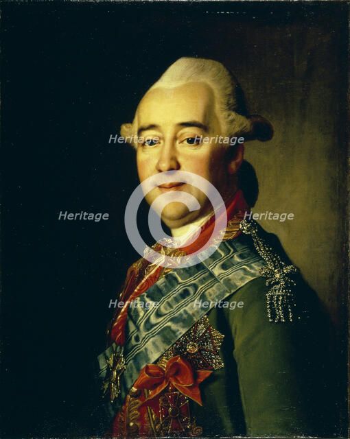 Portrait of General Mikhail Krechetnikov (1729-1793), 1770s. Artist: Levitsky, Dmitri Grigorievich (1735-1822)