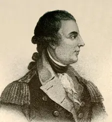 Portrait of General Montgomery, showing a black silk stock, hair in queue c1770, (1937). Creator: Unknown