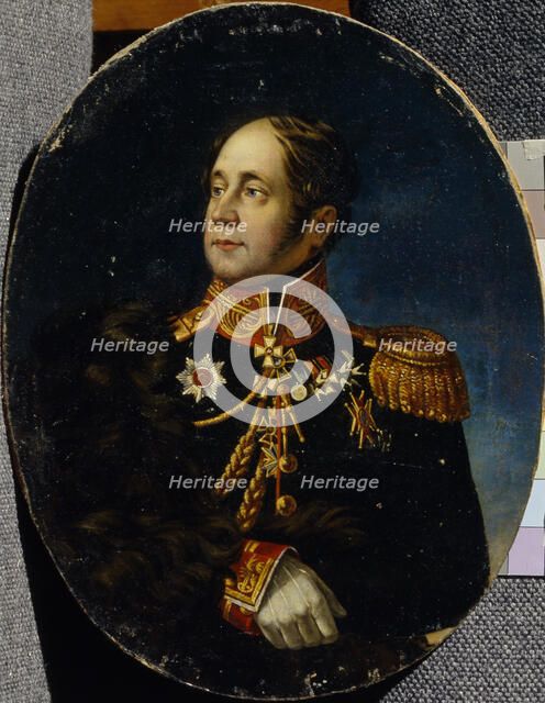 Portrait of General Nikolai Martemyanovich Sipyagin (1785-1828). Artist: Anonymous  