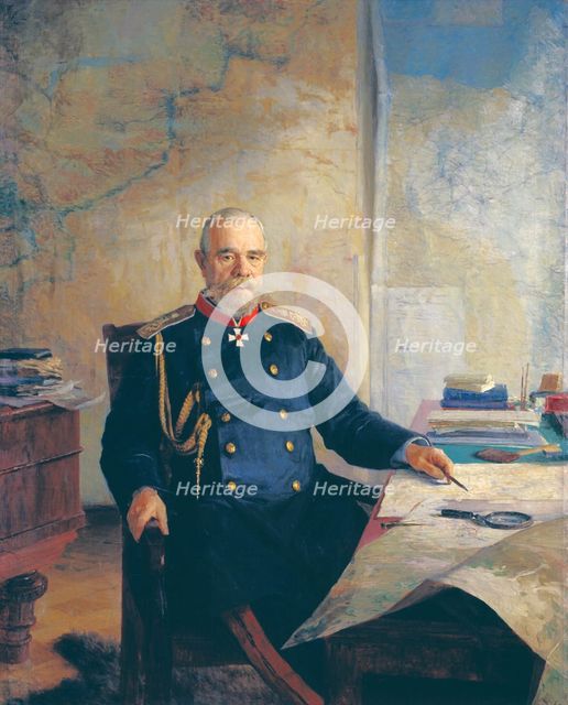Portrait of General Nikolai Nikolayevich Obruchev (1830-1904), 1898.