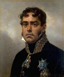 Portrait of General Pablo Morillo y Morillo 1820-1822. Creator: Vernet, Horace (1789-1863)
