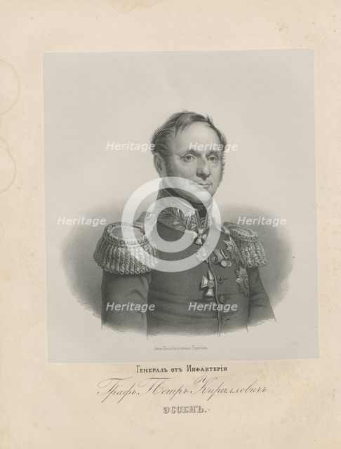 Portrait of General Peter Kirillovich Essen (1772-1844).