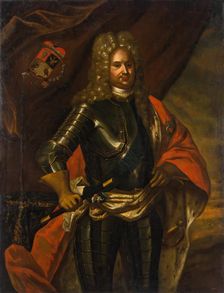Portrait of General Prince Nikita Repnin, 1724. Creator: Unknown