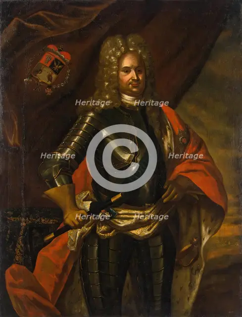 Portrait of General Prince Nikita Repnin, 1724. Creator: Unknown.