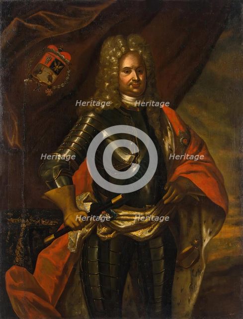 Portrait of General Prince Nikita Repnin, 1724. Creator: Unknown.