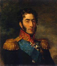 Portrait of General Pyotr Bagration (1765-1812), c1825. Creator: George Dawe