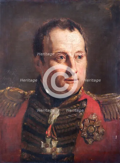 Portrait of General Rowland Hill, British soldier, 1821. Artist: Jan Willem Pieneman.