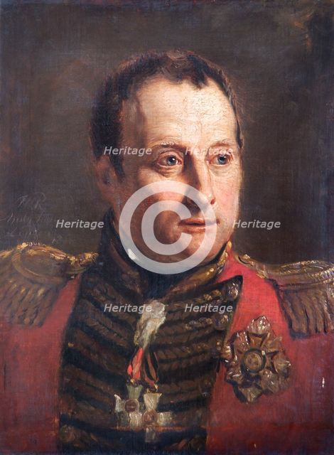 Portrait of General Rowland Hill, British soldier, 1821. Artist: Jan Willem Pieneman.
