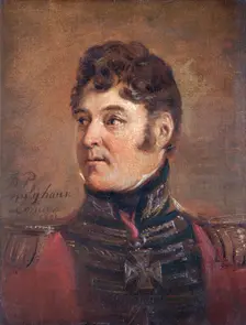 Portrait of General Sir Colin Halkett, British soldier, 1821. Artist: Jan Willem Pieneman