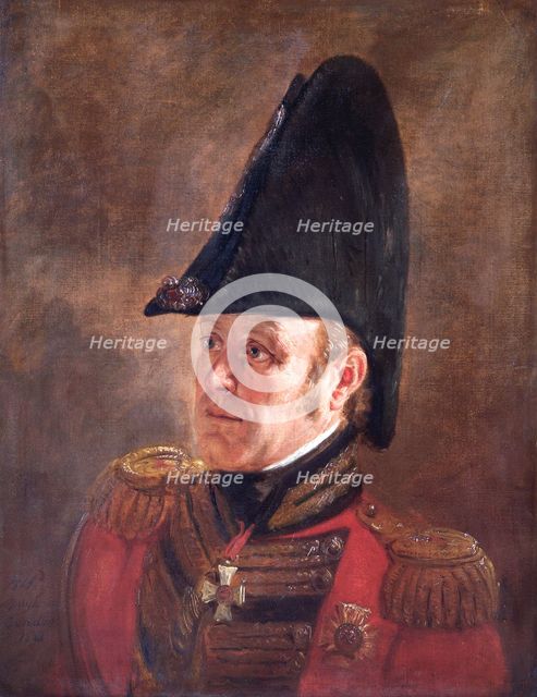 Portrait of General Sir George Cooke, British soldier, 1821. Artist: Jan Willem Pieneman.