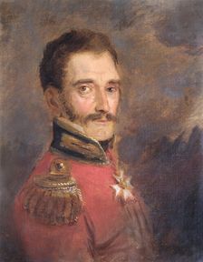 Portrait of General Sir John Elley, British soldier, 1821. Artist: Jan Willem Pieneman