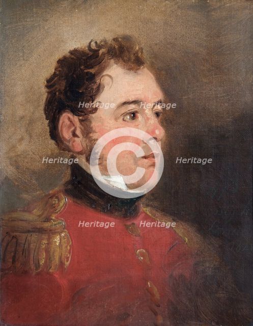 Portrait of General Sir James Shaw Kennedy, British soldier, 1821. Artist: Jan Willem Pieneman.
