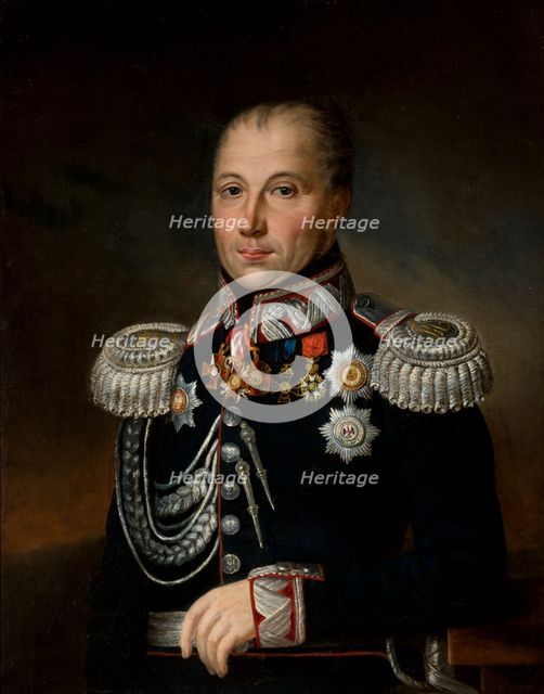 Portrait of General Stanislaw Potocki, 1820-1830. Creator: Unknown.