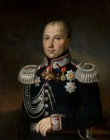 Portrait of General Stanislaw Potocki, 1820-1830. Creator: Unknown