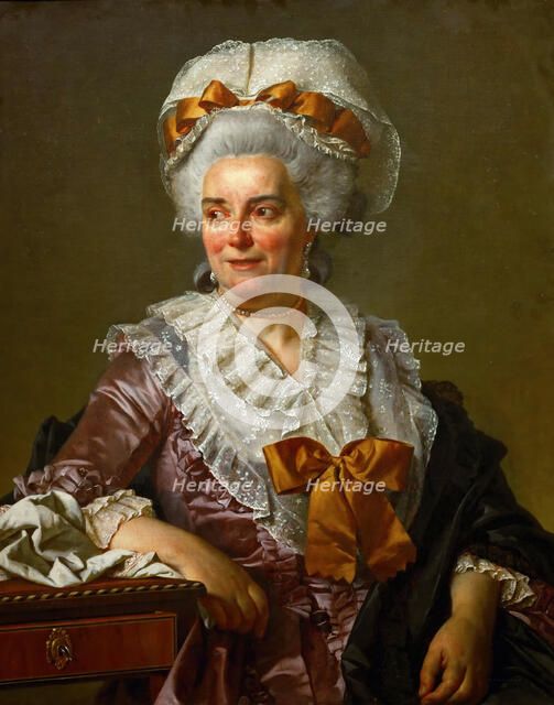 Portrait of Geneviève Jacqueline Pécoul. Artist: David, Jacques Louis (1748-1825)