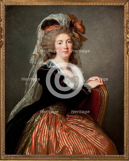 Portrait of Geneviève Le Couteulx du Molay, 1788. Creator: Vigée Le Brun, Louise Élisabeth (1755-1842).