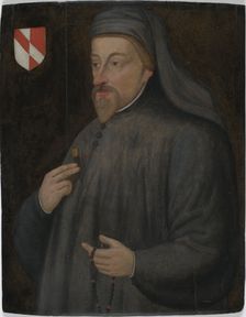 Portrait of Geoffrey Chaucer, Early 17th cen.