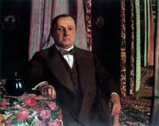 Portrait of Georg E. Haasen 1913. Artist: Félix Vallotton
