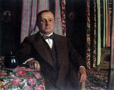 Portrait of Georg E. Haasen 1913. Artist: Félix Vallotton