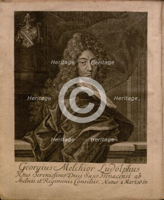 Portrait of Georg Melchior von Ludolf (1667-1740) , 1711.