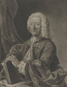 Portrait of Georg Philipp Telemann (1681-1767), 1750