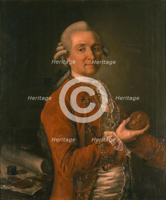Portrait of Georg Thomas von Asch (1729-1807), 1780. Artist: Golovachevsky, Kirill Ivanovich (1735-1823)