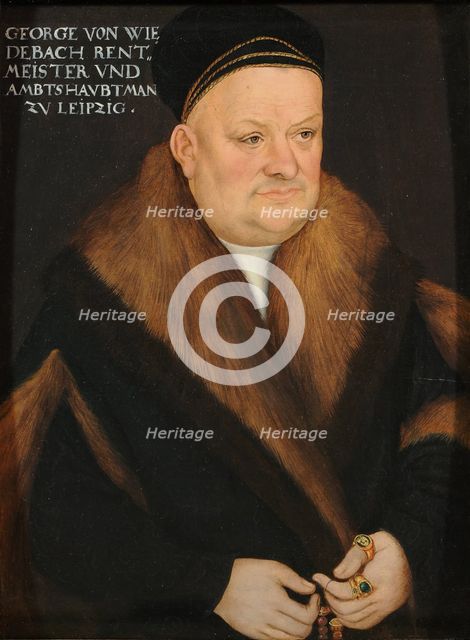 Portrait of Georg von Wiedebach, ca 1524.