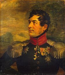 Portrait of Georgy A. Emanuel (1774-1837), 1821. Creator: George Dawe
