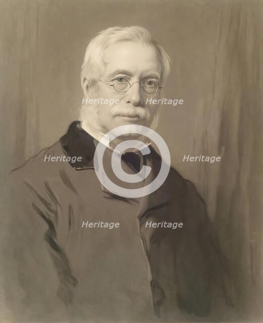 Portrait of George A. Jamieson Esq. c1880s. Creators: James Faed, George Auldjo Jamieson.