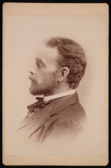 Portrait of George Brown Goode (1851-1896), Before 1896. Creator: United States National Museum Photographic Laboratory
