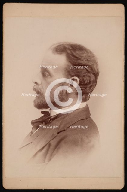 Portrait of George Brown Goode (1851-1896), Before 1896. Creator: United States National Museum Photographic Laboratory.