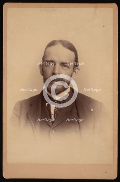 Portrait of George Brown Goode (1851-1896), Before 1896. Creator: United States National Museum Photographic Laboratory.