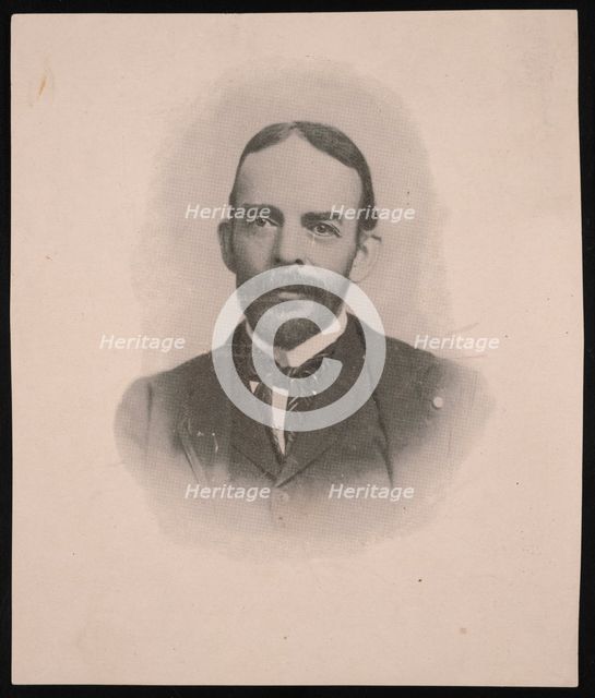 Portrait of George Brown Goode (1851-1896), Before 1896. Creator: United States National Museum Photographic Laboratory.
