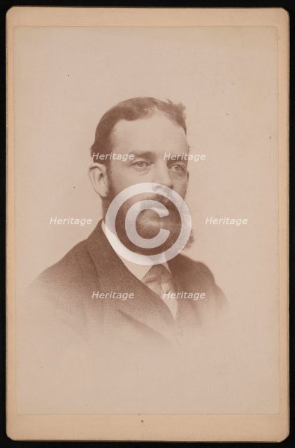Portrait of George Brown Goode (1851-1896), Before 1896. Creator: United States National Museum Photographic Laboratory.