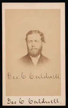 Portrait of George Chapman Caldwell (1834-1907), Circa 1870s. Creator: Purdy & Frear