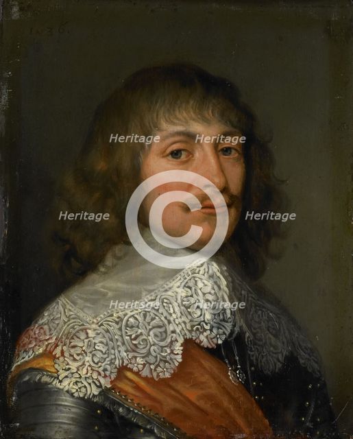 Portrait of George Frederick (1606-74), Prince of Nassau-Siegen, 1636. Creator: Anon.