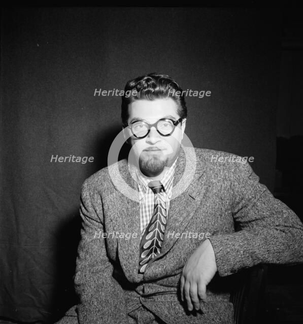 Portrait of George Handy, New York, N.Y.(?), ca. Jan. 1947. Creator: William Paul Gottlieb.