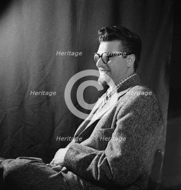 Portrait of George Handy, New York, N.Y.(?), ca. Jan. 1947. Creator: William Paul Gottlieb.