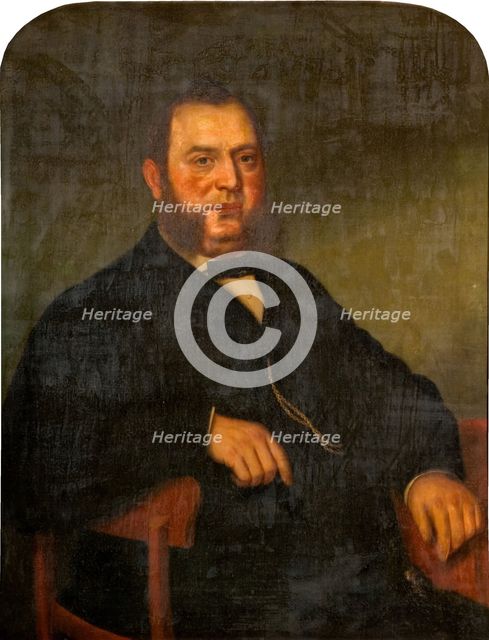 Portrait of George Haynes, 1850-1900. Creator: Jonathon Pratt.