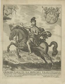 Portrait of George II Rákóczi (1621-1660) , 1657. Creator: Aubry, Peter (1596-1666)
