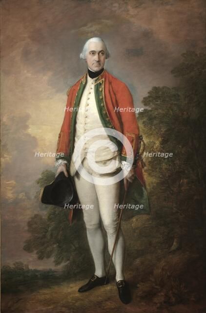 Portrait of George Pitt, First Lord Rivers, c. 1768-1769. Creator: Thomas Gainsborough (British, 1727-1788).