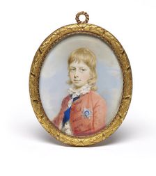 Portrait of George, Prince of Wales, c1773. Creator: Jeremiah Meyer