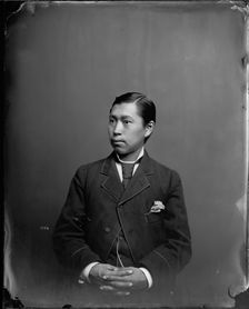 Portrait of George Tsaroff, Between 1872-1880. Creator: United States National Museum Photographic Laboratory