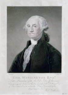 Portrait of George Washington, 1798 Creator: William Nutter
