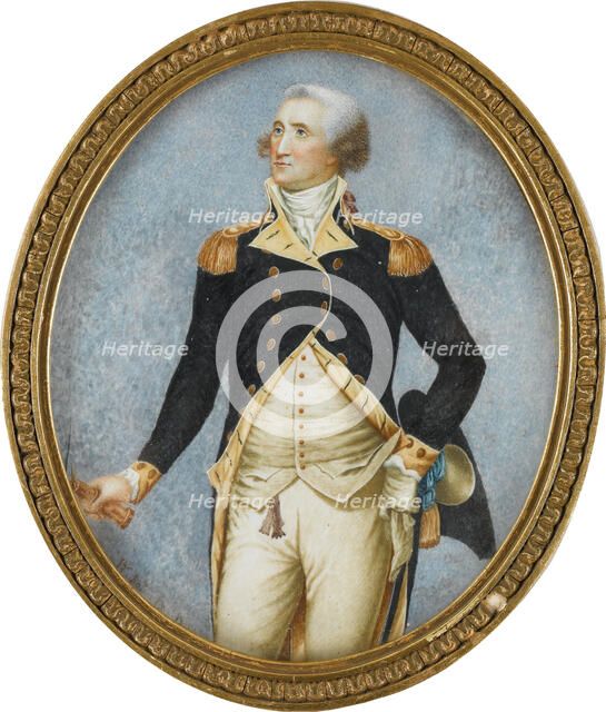 Portrait of George Washington (1732-1799), 1793.