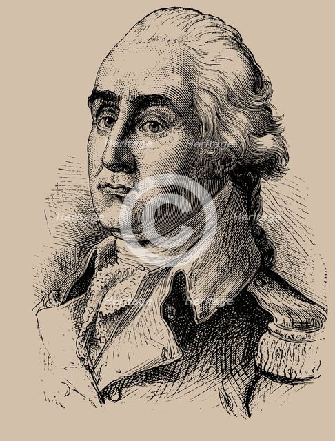 Portrait of George Washington (1732-1799), 1889.