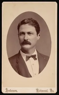 Portrait of George Washington Custis Lee (1832-1913), 1876. Creator: David H. Anderson